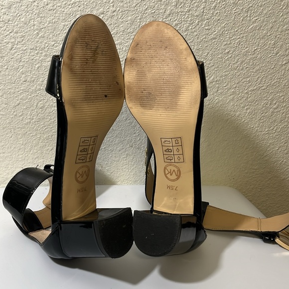 MICHAEL Michael KORS WOMENS SANDALS OPEN TOE ANKLE STRAP SIZE 7.5 - Picture 9 of 10